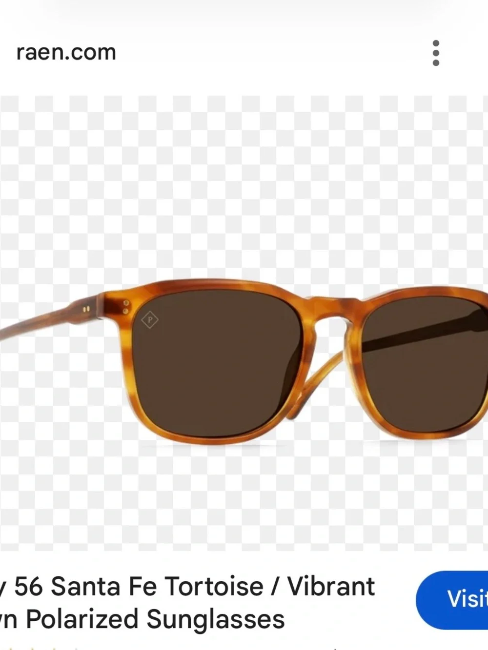 RAEN Santa Fe Sunglasses in Vibrant Tortoise Brown